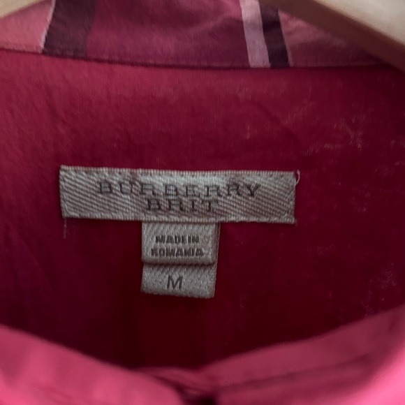 Burberry Brit Pink Plaid Shirt (authentic) - Picture 2 of 5